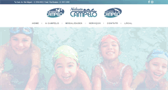 Desktop Screenshot of campelonatacao.com.br